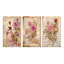 Victorian Lady Roses, ensemble de 3 reproductions d'art - Victorian Lady Pink Roses-1952409349-1952409354