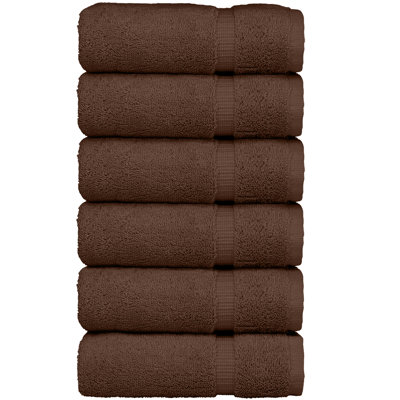 Ensemble de 6 serviettes en coton Wellston