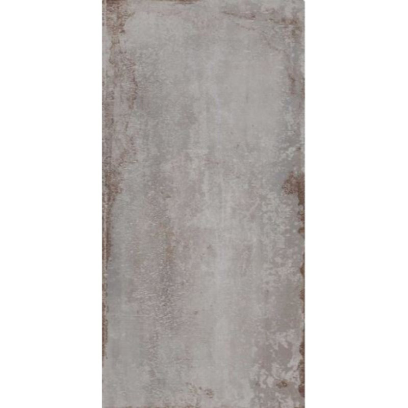 Tuile de champ en porcelaine 12 po x 24 po City, Gris mat