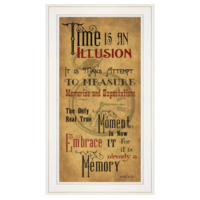 'Memories' by Billy Jacobs - Picture Frame Textual Art Print on Paper