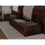 Lit plateforme en bois massif avec pieds de lit et tiroirs de rangement Lamari-1564004854-1564007358
