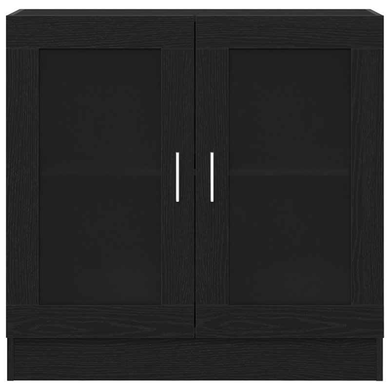 Vitrine Cabinet Book Stand Rack Cupboard Highboard Engineered Wood