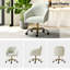 Chaise de travail en velours Adan-851133857