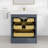 Ilsa 30"W X 18"D Bathroom Vanity With White Carrara Quartz Countertop And Undermount Porcelain Sink-855594646