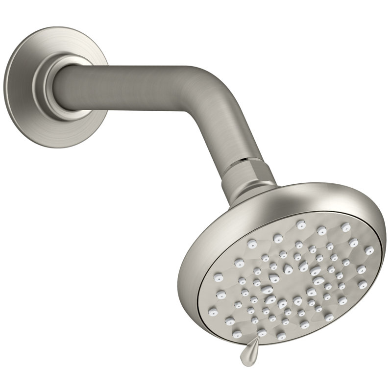 Pomme de douche multifonctionnelle 2,0 GPM Awaken B90, Nickel brossé éclatant