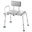 Banc de transfert robuste pour baignoire, avec hauteur réglable et pieds antidérapants, idéal pour les personnes âgées et les personnes à mobilité réduite.
