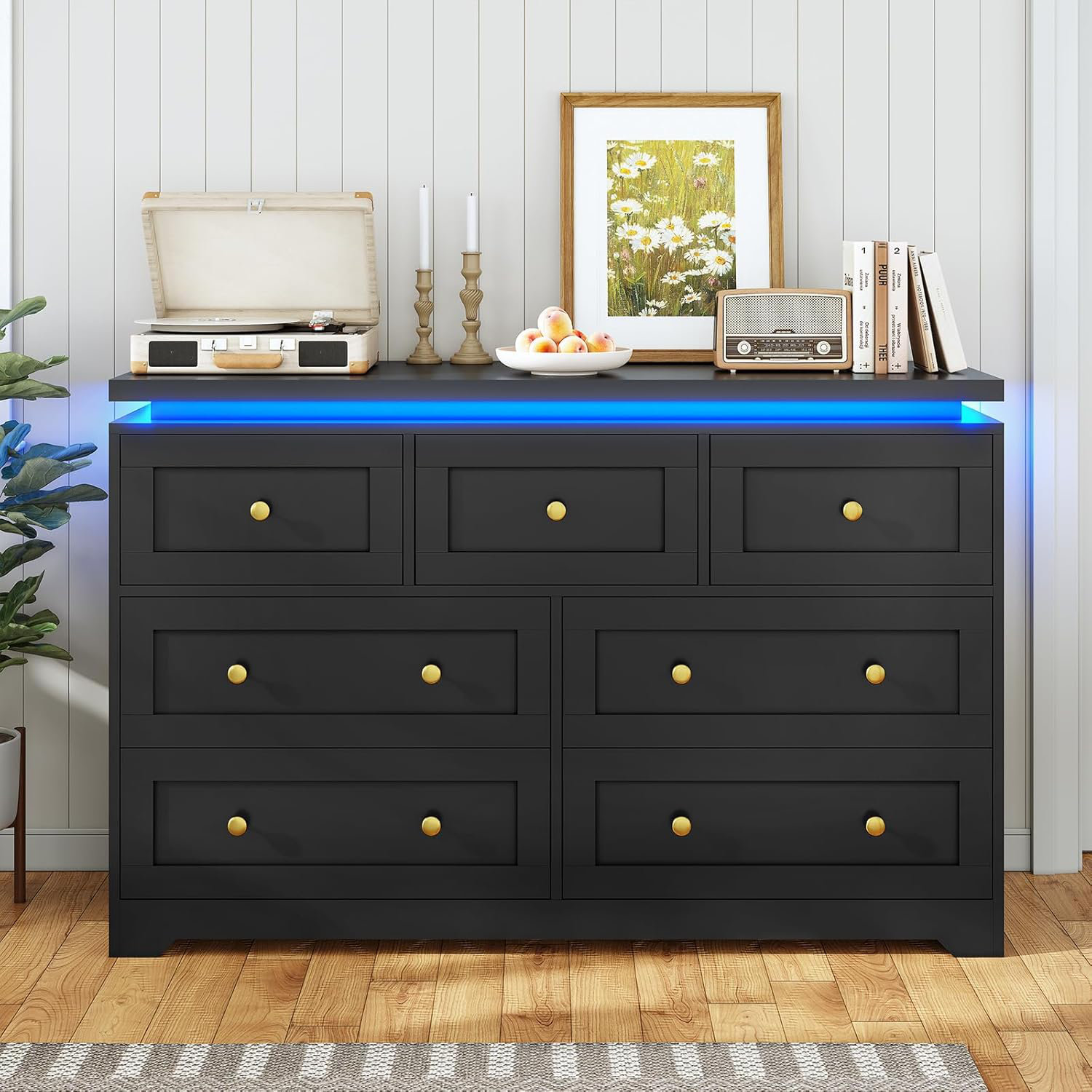 Wrought Studio Dresser For Bedroom Dresser With 7 Drawers, Dressers