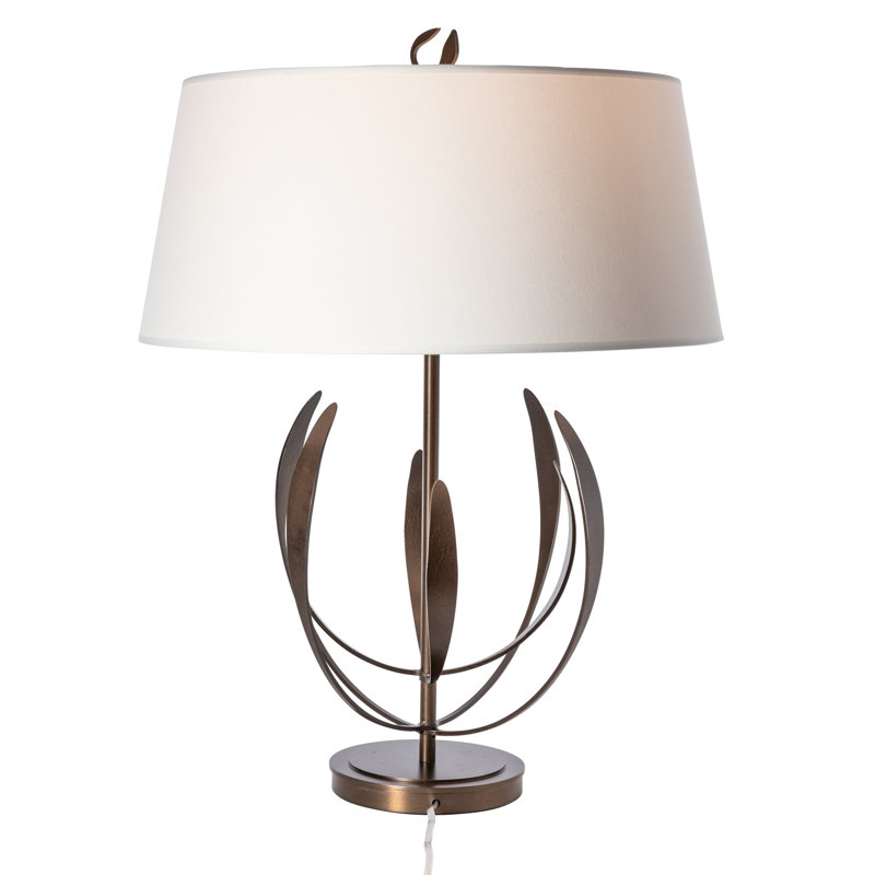 Dahlia Standard Table Lamp by Paul Marr Hilliard, Bronze