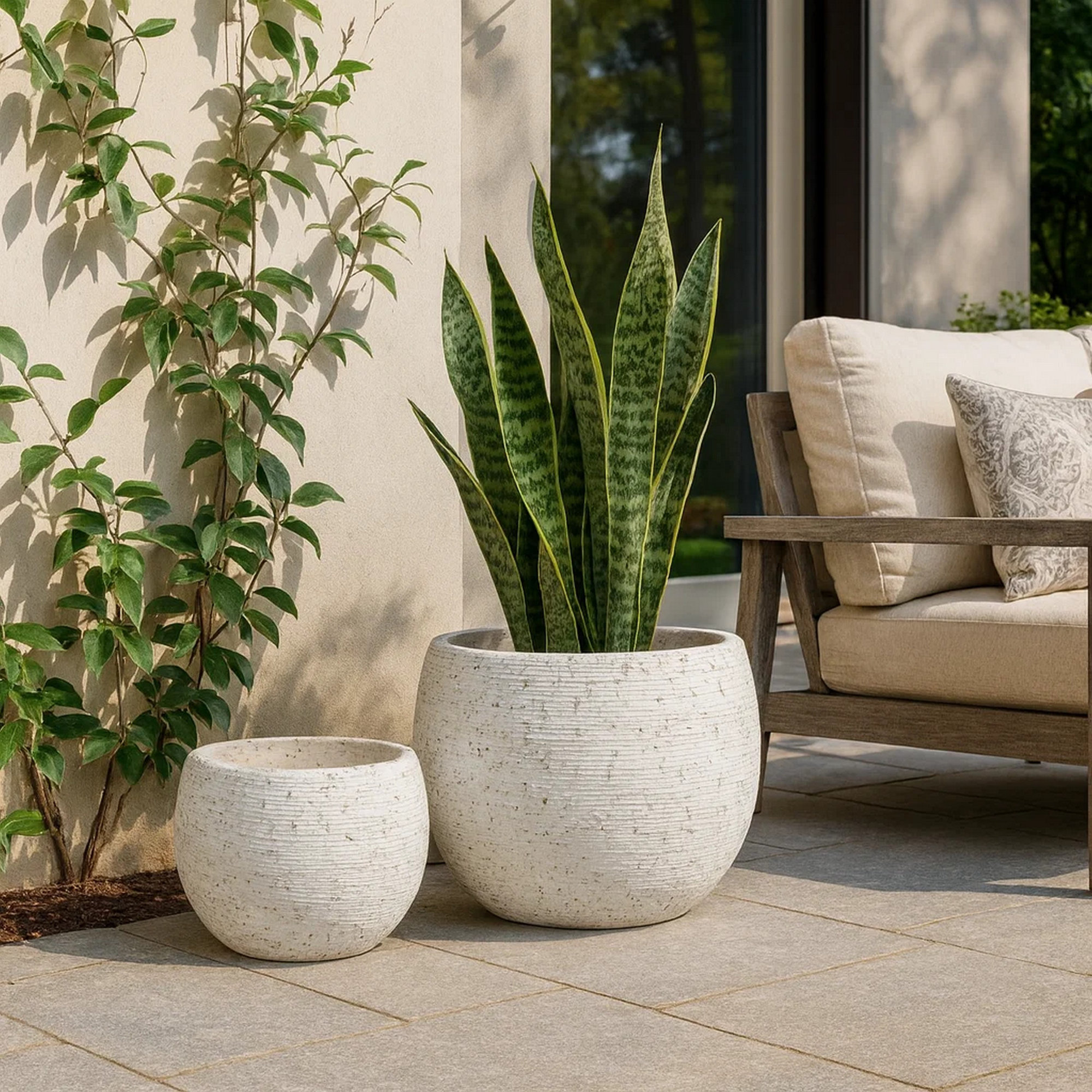 Jeanie Pot Planter - Set of 2
