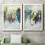 Déplacement sur I - ensemble de 2 peintures sur toile encadrées-609460415-609460400