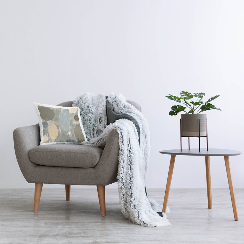 Polyester Throw Square Pillow Cover & Insert