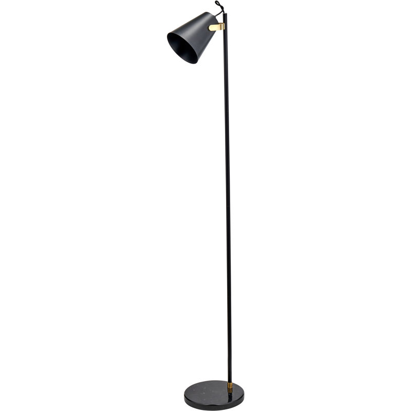Theia 144cm Brushed Task Floor Lamp
