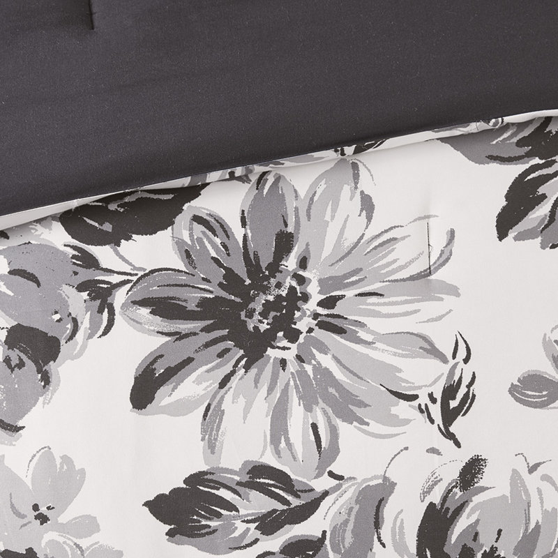 Ensembles de literie élégants et floraux, polyester doux, design moderne pour la maison
