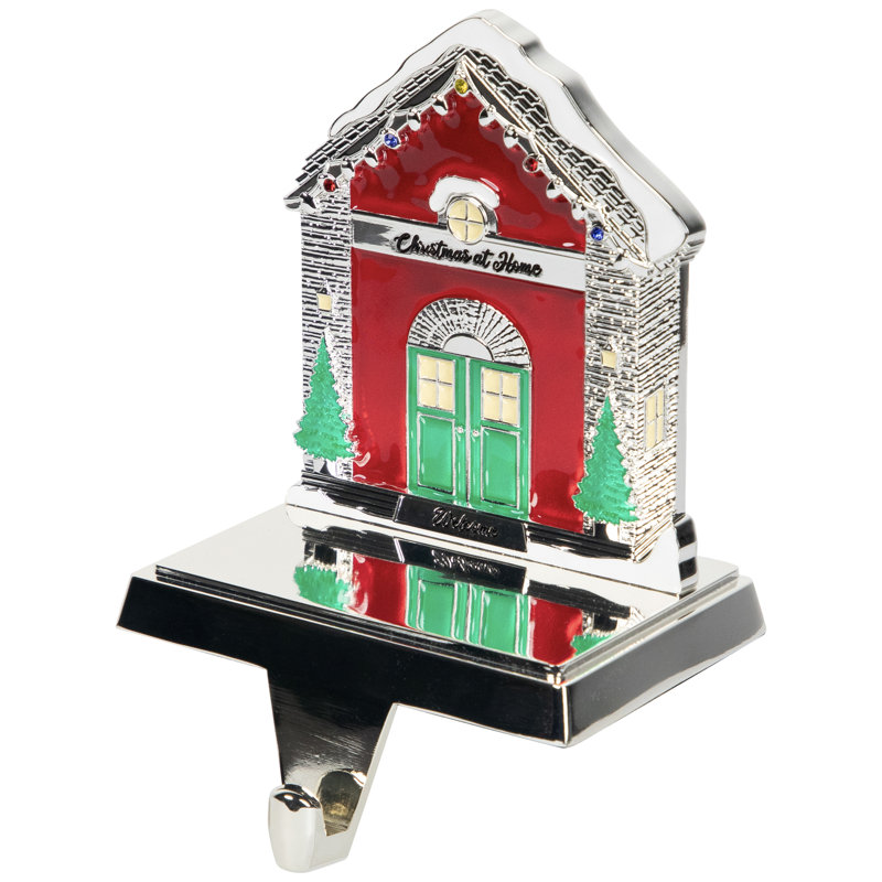 Support de bas de Noël Welcome Christmas At Home - 4,5 po