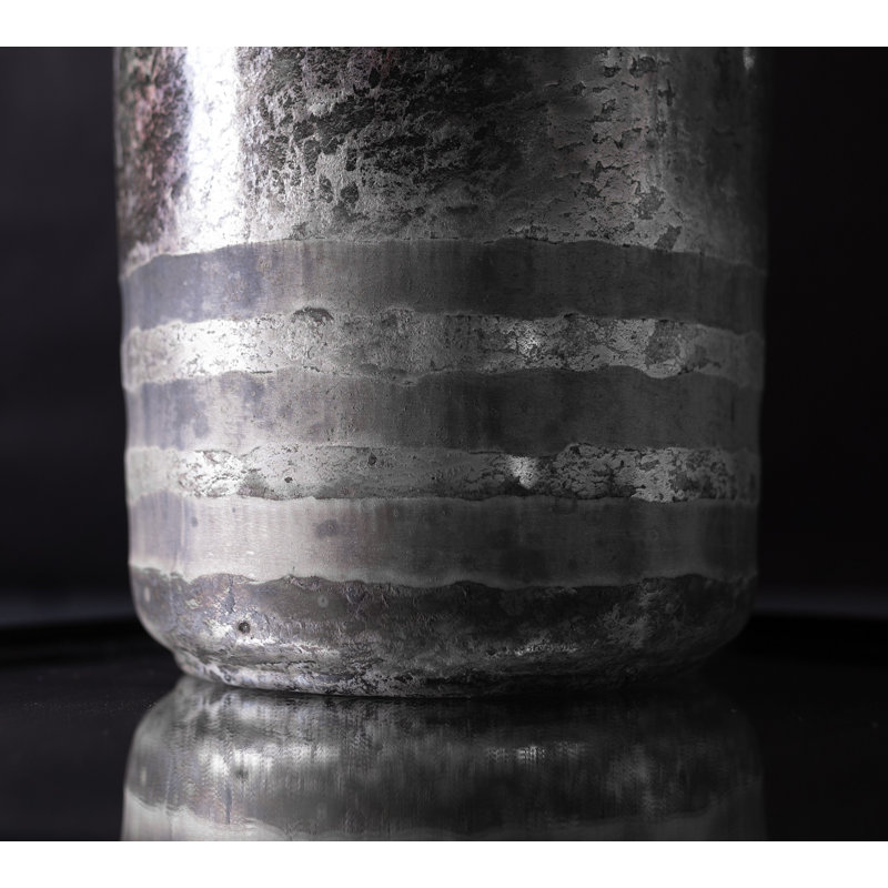 Ribas Glass Table Vase, 10" H x 5" W x 5" D