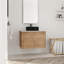 Meuble-lavabo simple 30 po avec comptoir en pierre reconstituée