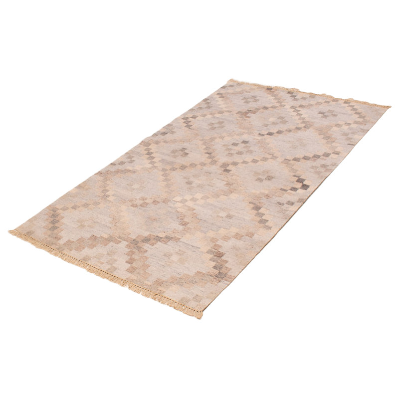 Kilim gris Ankara 4 pi 11 po x 8 pi 4 po