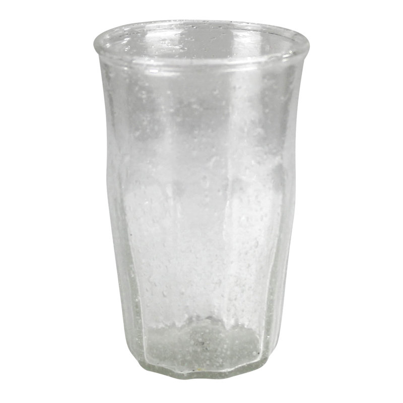 Tasse en verre poivré 8 oz