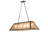 Tri-Panel 6 - Light Timeless Bronze Pendant