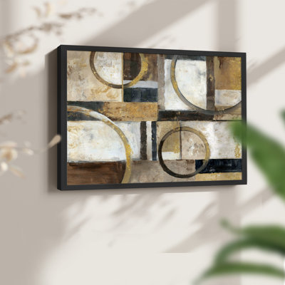 Interplay -Framed Print - Restickable