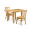 Ensemble de table de salle à manger en bois massif-106903307-106903309-122934760