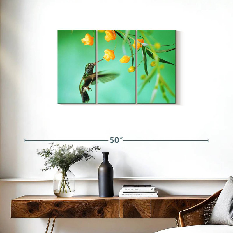 Brampt Thirsty Hummingbird, 20" H x 33" W