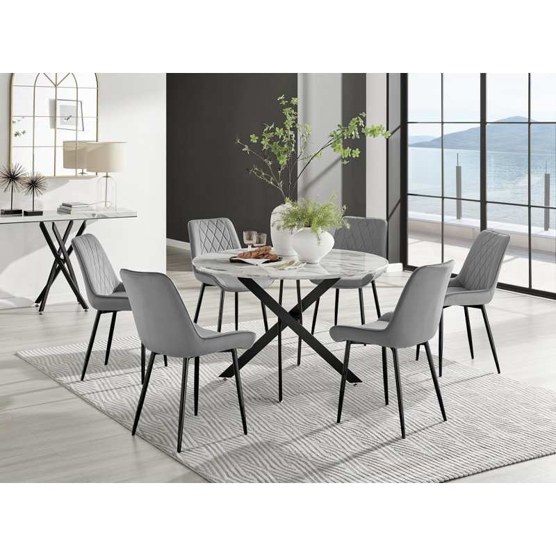 4 - Person Pedestal Dining Set