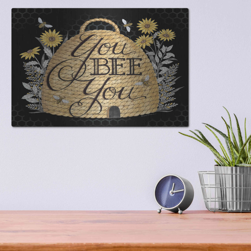 " You Bee You " by Deb Strain, 12" H x 16" W