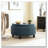 29.33"W Upholstered Round Ottoman-556991053