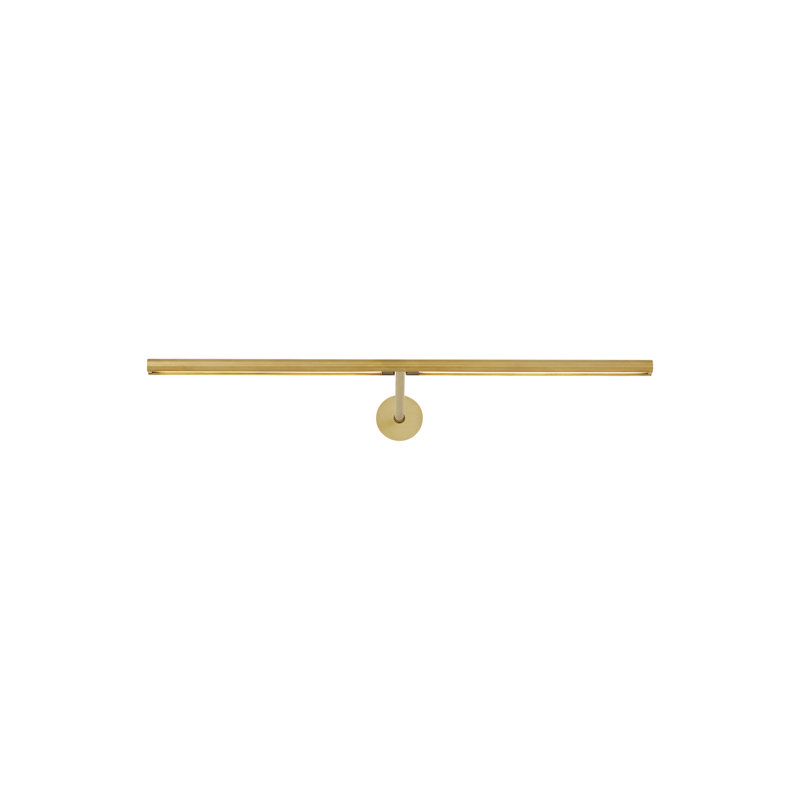 Plural Dimmable LED Wall Mounted Picture Light, Natural Brass