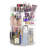 Multifunctional 360° Rotating Cosmetic Display Box With Brush Holder Perfume Tray, Transparent