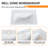 Hirva 47.84 " W Wall Mounted Wall Mounted 1 Single Vanity Bathroom Vanity With Ceramic Top