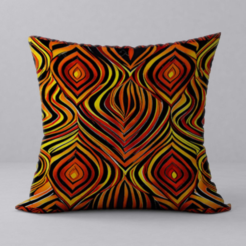 Polyester Throw Pillow