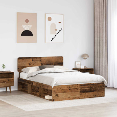Solid Wood Bed