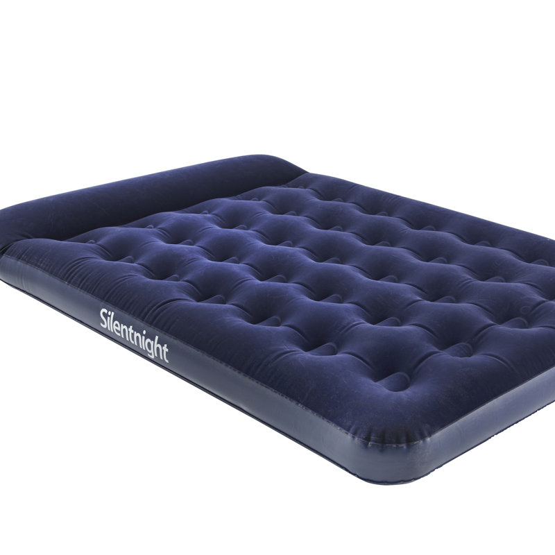 Silentnight Deluxe Camping Airbed with Integrated Foot Pump, Double (135 cm)