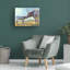 Art mural sur toile tendue - "Mornings Kiss" de Rita Kirkman pour décoration de salon, de chambre à coucher ou de bureau - 18 x 24