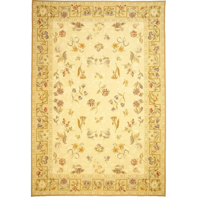 Wool Oriental Area Rug, Rectangle 9' x 12'