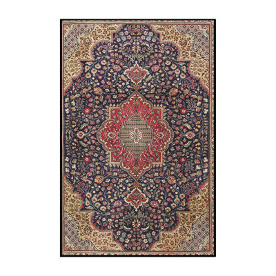 Tapis traditionnel rouge / mauve Ebenier