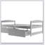 Lit plateforme simple avec deux tiroirs-590577558