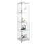 Vitrine moderne en verre avec lumières DEL-1517310823
