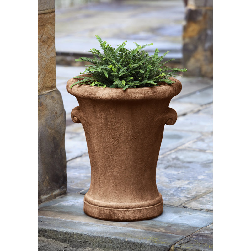Monterey Handmade Planter, Brownstone