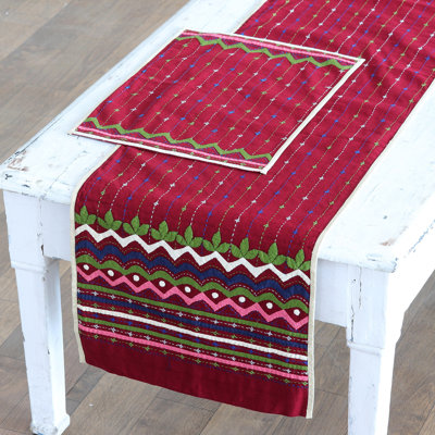 Saybrook Rectangular Cotton Dinning Linen Set