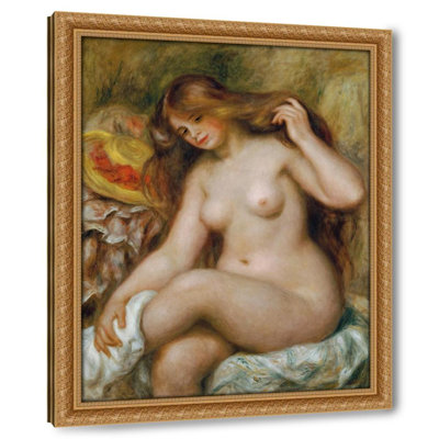 Badende mit blondem, offenem Haar (1903)