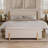 Sadeel Upholstered Boucle Flip Top Storage Bench