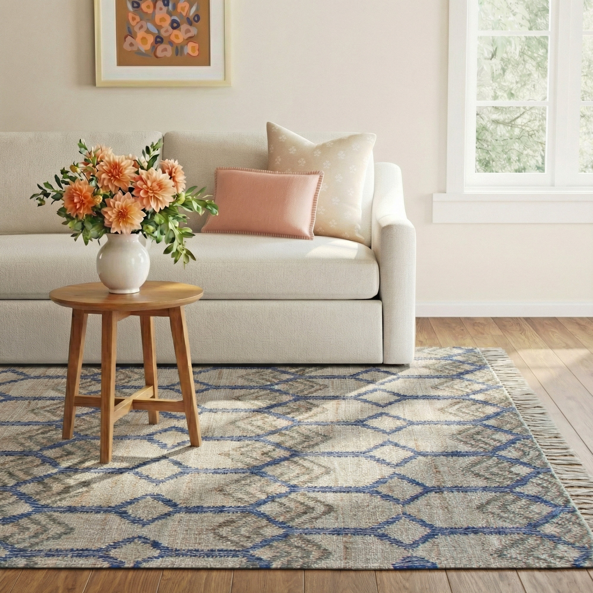 Duran Hand Loomed Jute / Sisal Rug, Rectangle 8' x 10'