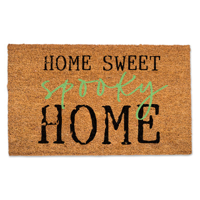 Hamit Non-Slip Halloween Outdoor Doormat