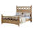 Lampeter Solid Wood Panel Bed Natural Tan Coastal Feel with Ribbed Detail - ON SALE!-661006731