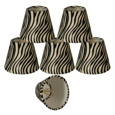 4.5'' H Faux Fur Empire Candelabra Shade