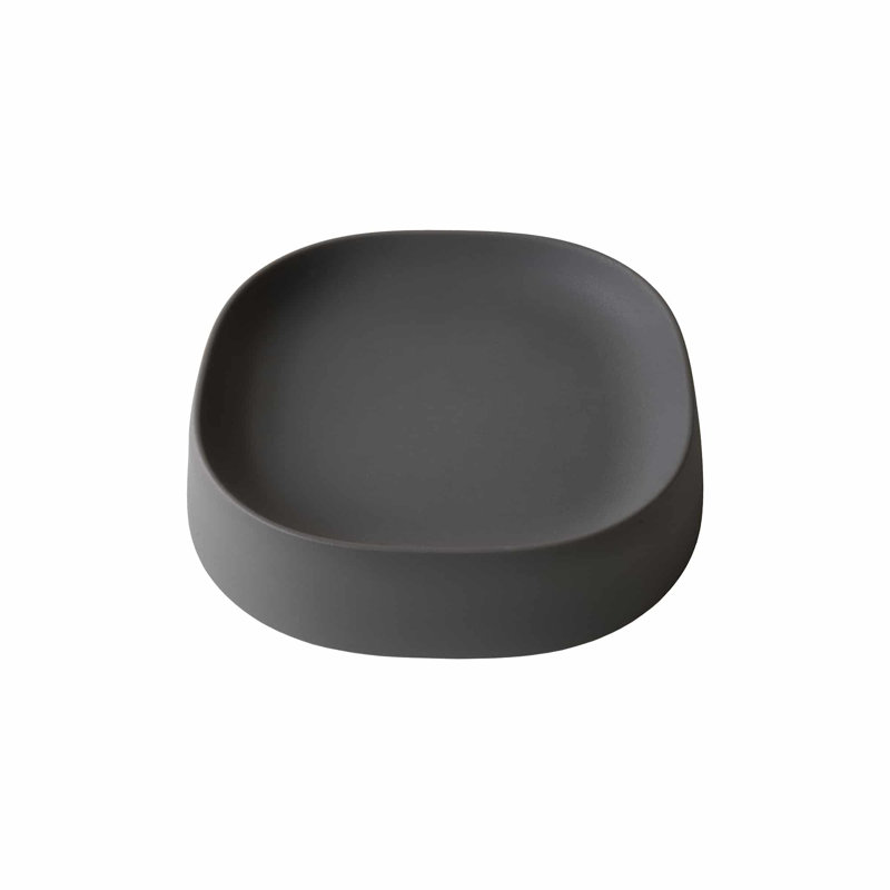 Bac à plantes Pebble, H 4 po x l 15 po x P 16 po, Gris ardoise