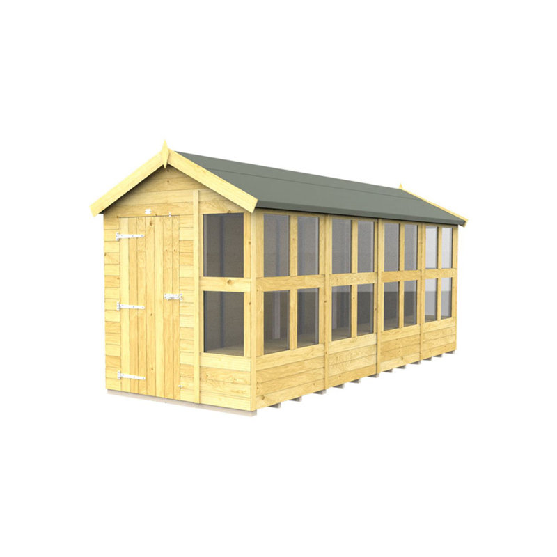 16ft x 6ft Apex Potting Shed